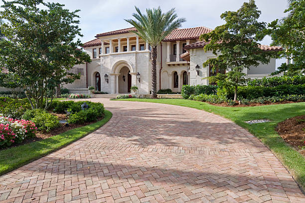 Residential Paver Driveway in Zion, IL